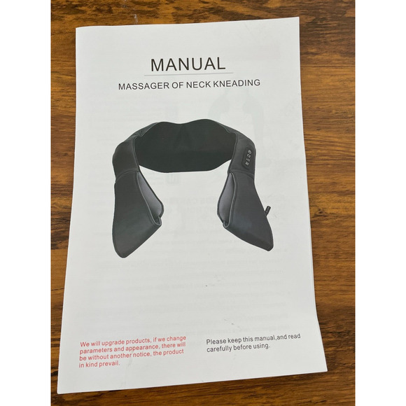 Daily Life Shiatsu Neck & Back Massager w/Soothing Heat Deep Tissue 3D Knead NEW - Picture 7 of 8